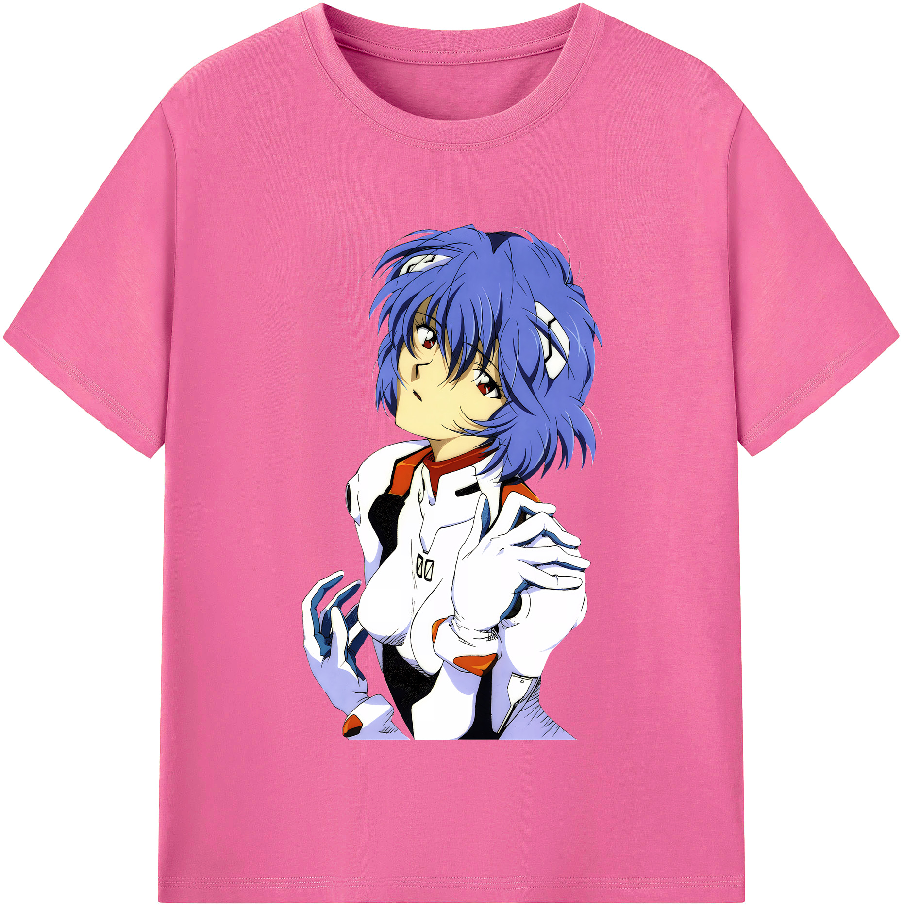 （画像用） EVA 新世紀エヴァンゲリオン レディースカジュアルプリントTシャツ（綿100％）